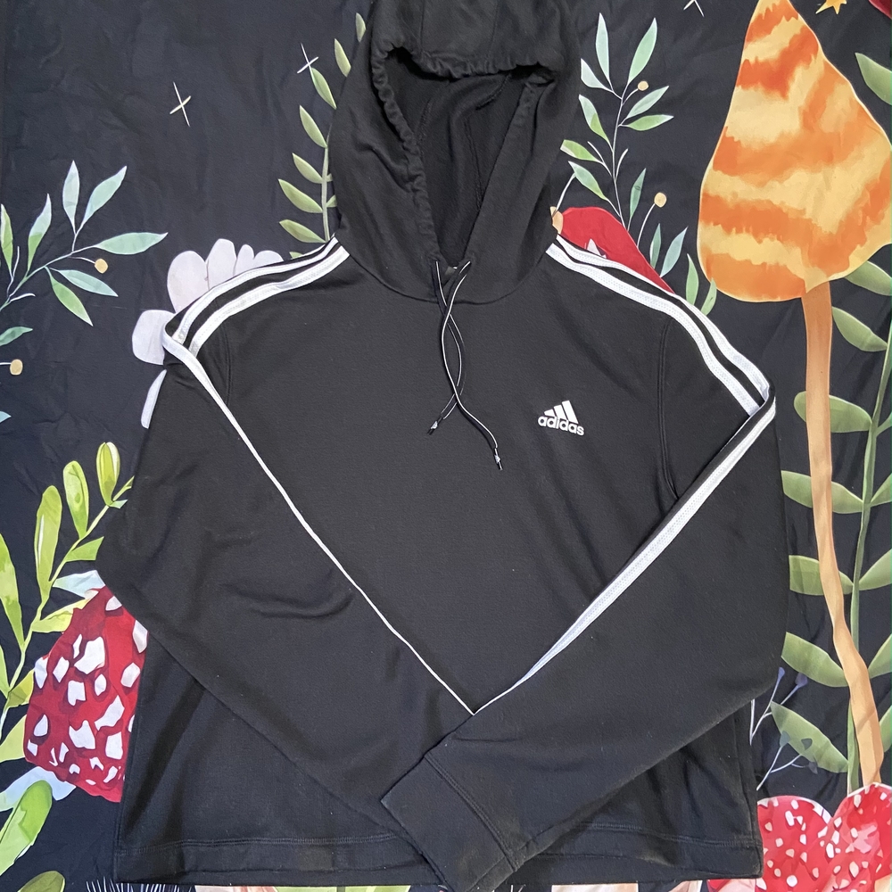 Adidas Women’s Fleece Cropped Hoodie